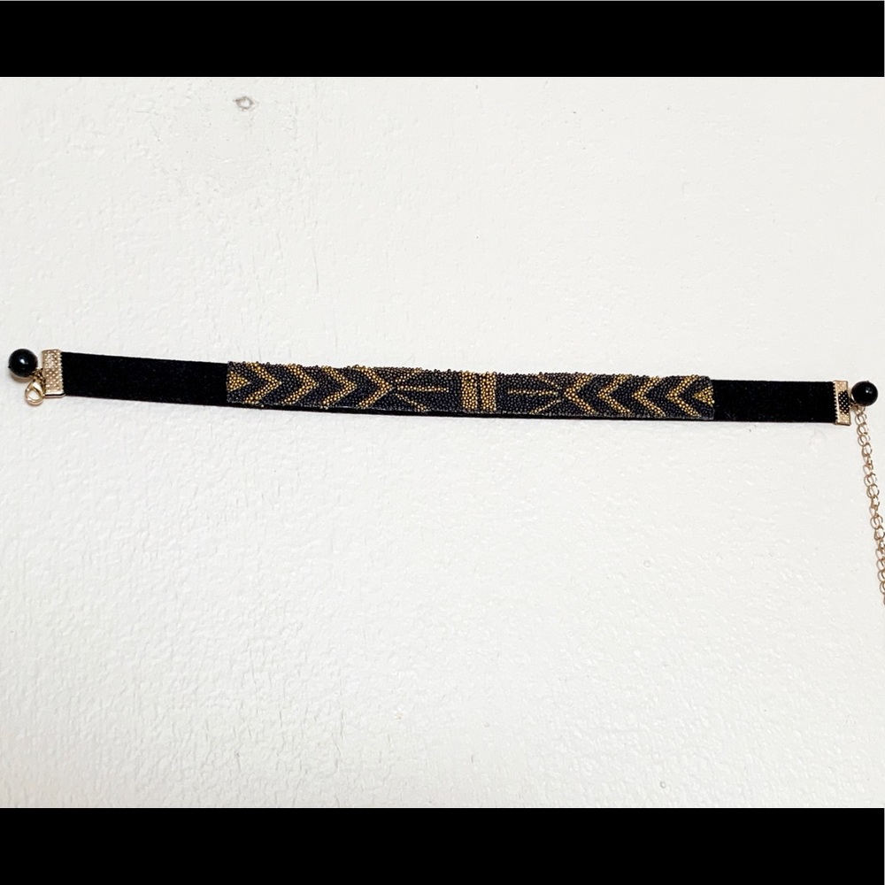 Beaded choker